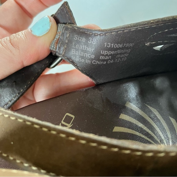 Dansko Rowena clog sandals Brown 38 - Picture 6 of 6